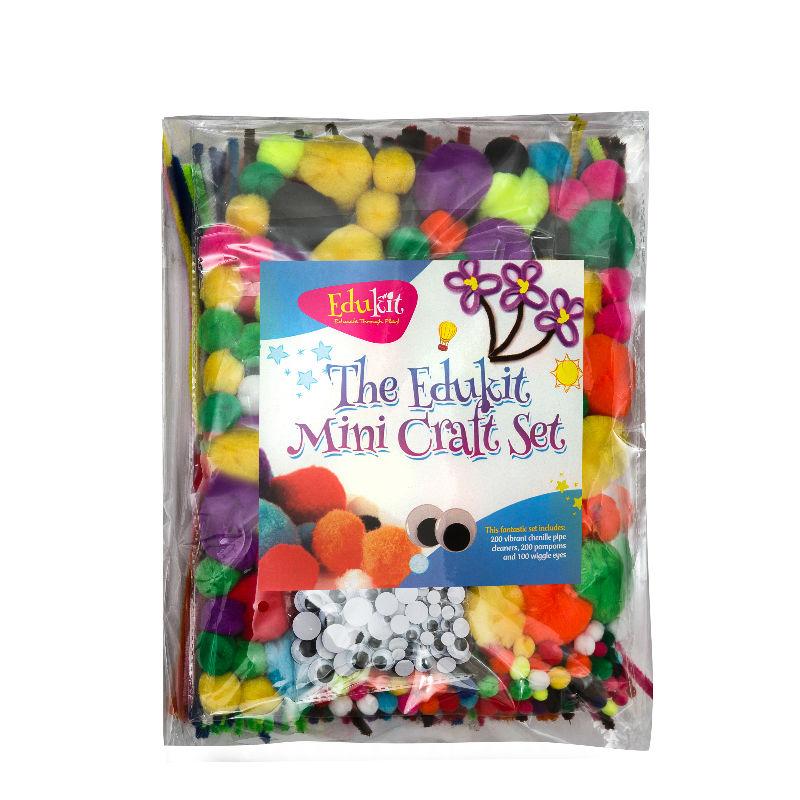 edukit Jumbo 500 PC Crafting Kit for Kids | Pipe Cleaners, Pompoms & Googly Eyes Large Assortment of Colors & Size | DIY Art Supplies for Children's Craft Projects, Paper Crafts, Holiday Crafts edukit Jumbo 500 PC Crafting Kit for Kids | Pipe Cleaners, Pompoms & Googly Eyes Large Assortment of Colors & Size | DIY Art Supplies for Children's Craft Projects, Paper Crafts, Holiday Crafts