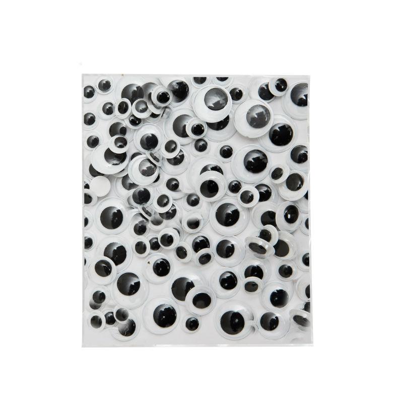 edukit 600 Pieces Wiggle Googly Eyes with Self-adhesive, 6mm-12mm Assorted DIY Scrapbooking Crafts Toy Accessories edukit 600 Pieces Wiggle Googly Eyes with Self-adhesive, 6mm-12mm Assorted DIY Scrapbooking Crafts Toy Accessories