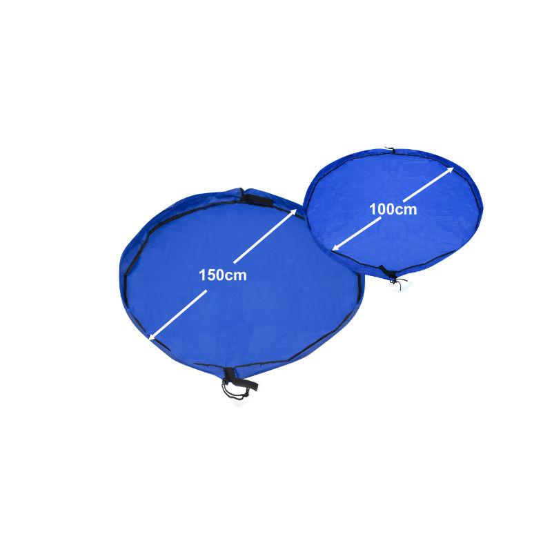 edukit 2 Pack TOYAWAY Play Mat Bag, Portable Kids Toy Storage Organizer Sack, Large 150cm (60 inches), Small 100cm (40 inches) Play Rug Mat edukit 2 Pack TOYAWAY Play Mat Bag, Portable Kids Toy Storage Organizer Sack, Large 150cm (60 inches), Small 100cm (40 inches) Play Rug Mat