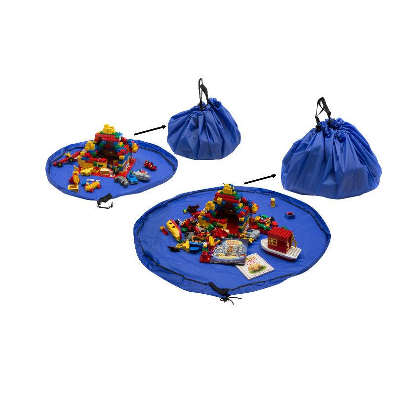 edukit 2 Pack TOYAWAY Play Mat Bag, Portable Kids Toy Storage Organizer Sack, Large 150cm (60 inches), Small 100cm (40 inches) Play Rug Mat edukit 2 Pack TOYAWAY Play Mat Bag, Portable Kids Toy Storage Organizer Sack, Large 150cm (60 inches), Small 100cm (40 inches) Play Rug Mat