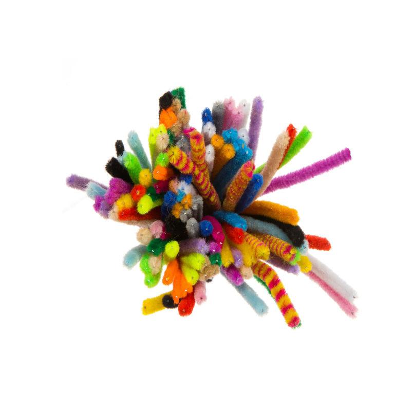 edukit Pack of 120 Brightly Coloured pipe cleaners in assorted colours ,Craft Multi-Purpose Wire Pipe Cleaners 15cm x 4mm. edukit Pack of 120 Brightly Coloured pipe cleaners in assorted colours ,Craft Multi-Purpose Wire Pipe Cleaners 15cm x 4mm.