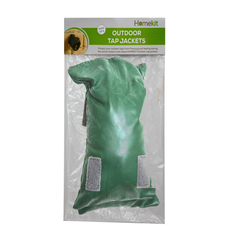 homekit Pack of 2 OUTDOOR TAP COVERS – Tough Little Jackets That Protect Your Taps From Freezing – Plus They Look Rather Good – Perfect For WINTER And All Year Round