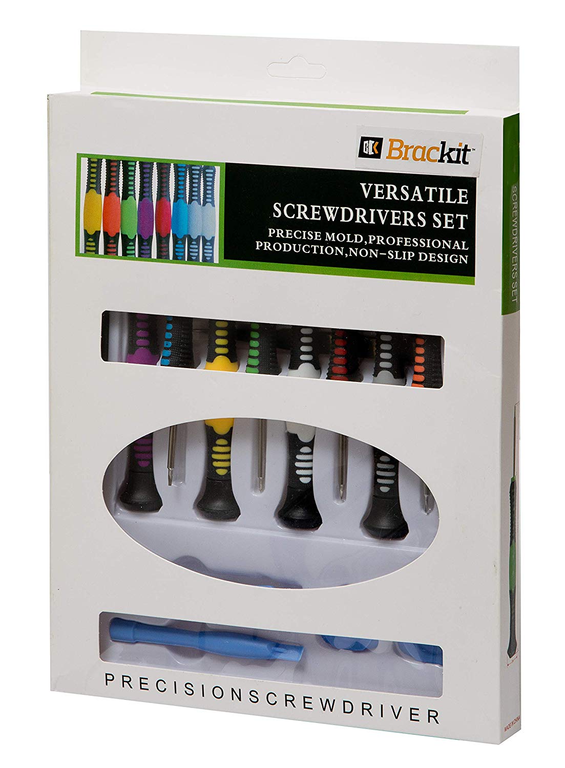 Complete 16pc Precision Smartphone Screwdriver Set & Professional Repair Tool Kit for Fixing Electrical Mobile Devices & Also Watches