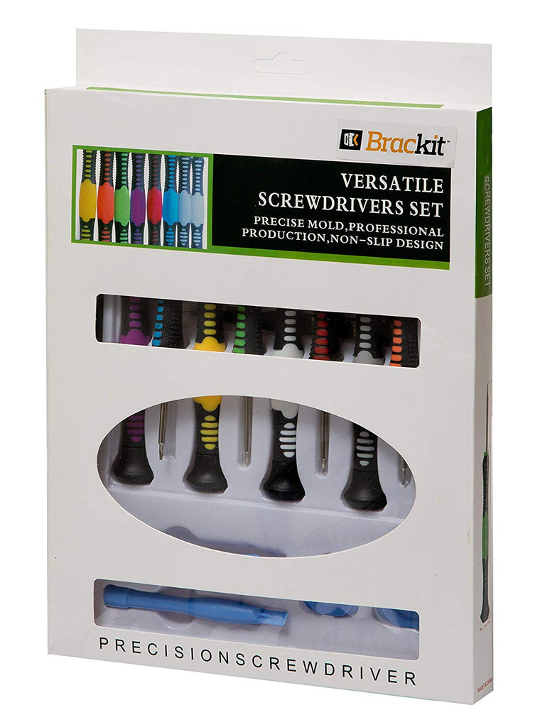 Complete 16pc Precision Smartphone Screwdriver Set & Professional Repair Tool Kit for Fixing Electrical Mobile Devices & Also Watches