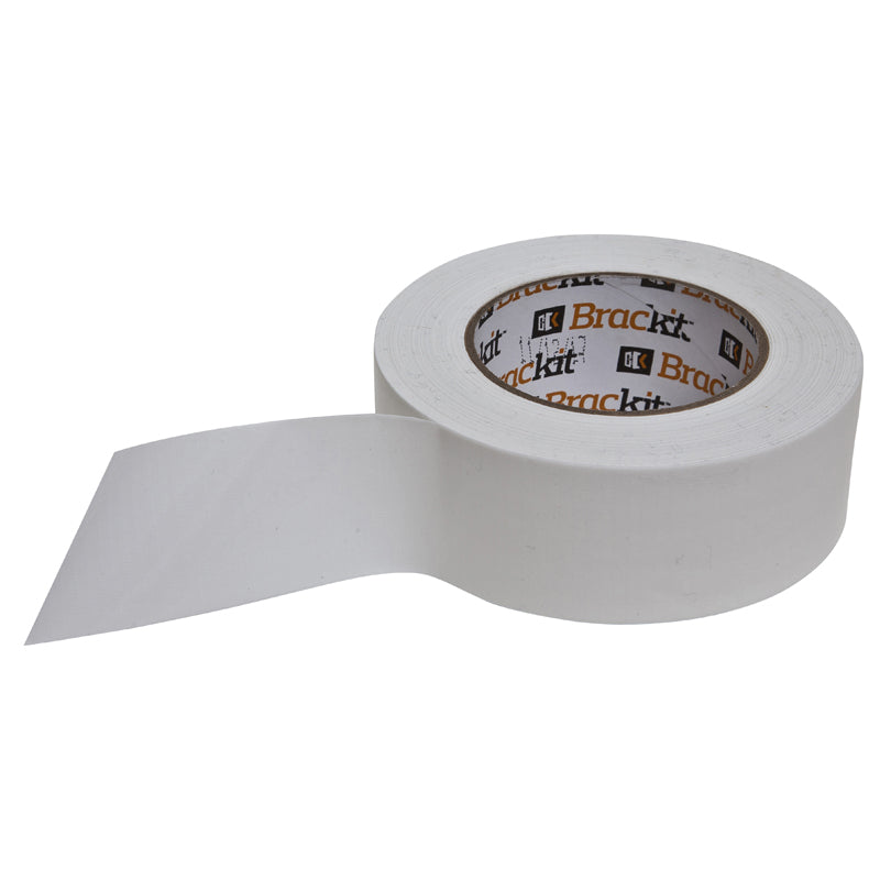 Gaffer Gaff Tape White, 3 packs rolls .17MM*48MM*50M (35 Mesh) Adhesive, Alternative Duct Tape, Stage Tape