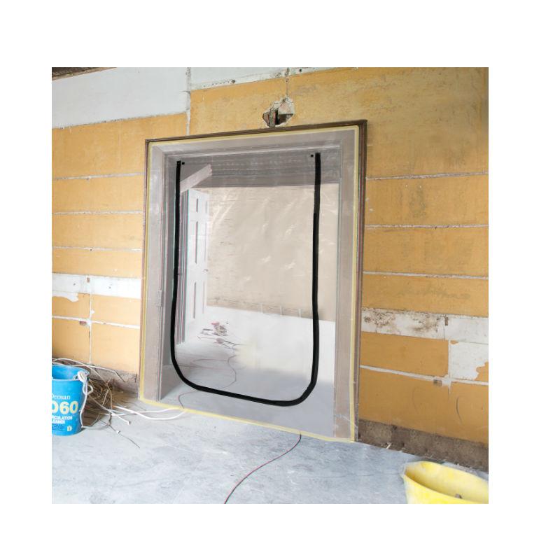 U Shape Zipper Door dust Sheet with pre-Assembled 4.5m Zipper. 180cm x 220cm. with Masking Tape 36mm x 10m