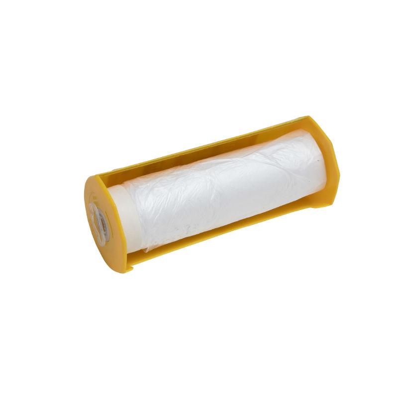 Masking Dust Sheet Roll with Easy Tear Dispenser – 110cm x 20m – 8-Micron – for Professionals and DIY Projects