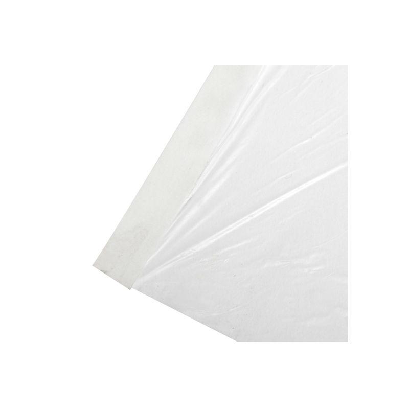 Masking Film Dust Sheet Roll with Easy Tear Dispenser – 55cm x 30m – 8-Micron – for Professionals and DIY Projects – 3 Pack