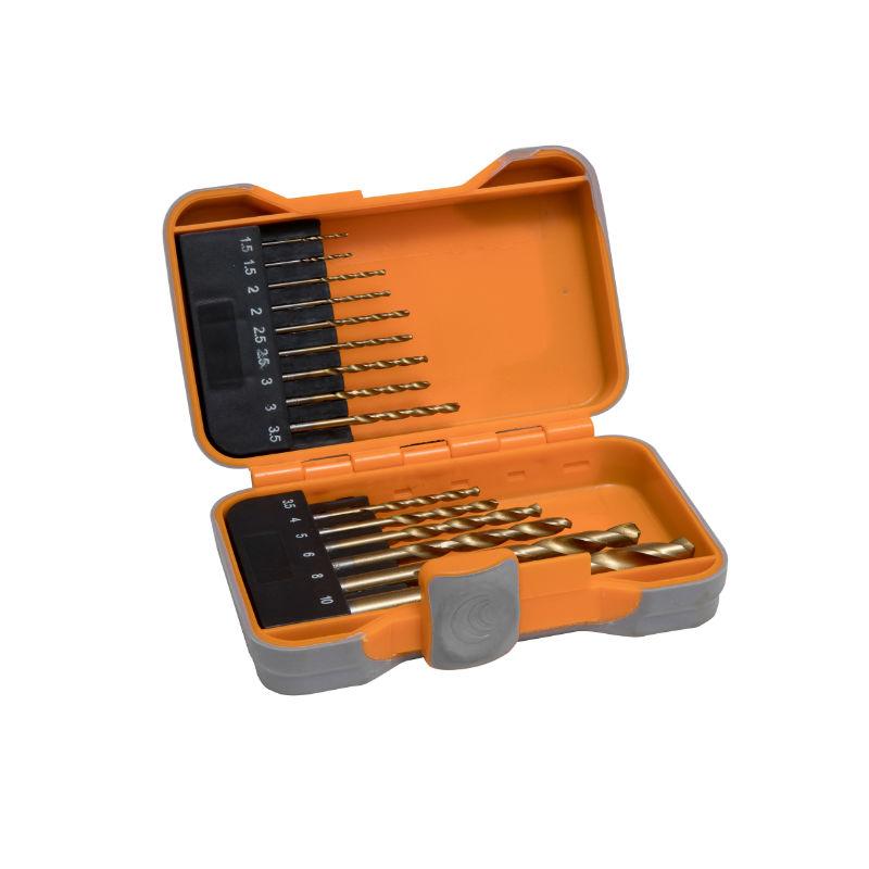 Hole Saw Drill Bit Set – 7 Piece – Carbon Steel – Diameter Cutting Sizes 25mm, 32mm, 38mm, 45mm, 50mm, 56mm and 62mm with a Cutting Depth of 23mm