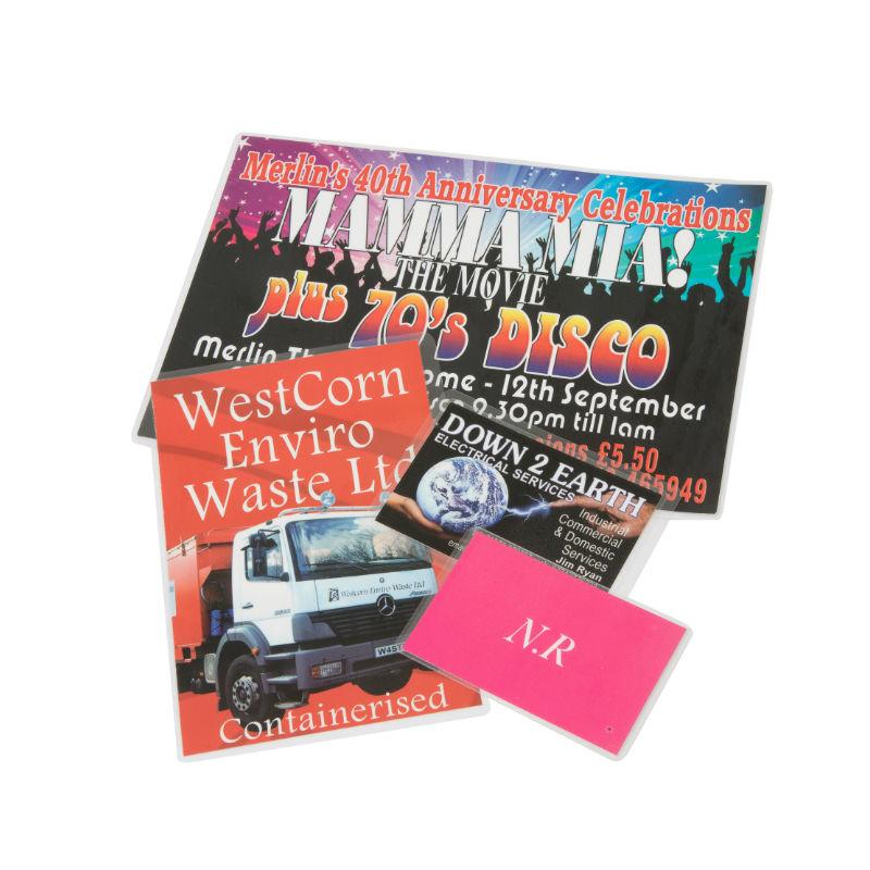 Multi Sized Laminating Pouches – 70 Pouches –- 150 Microns