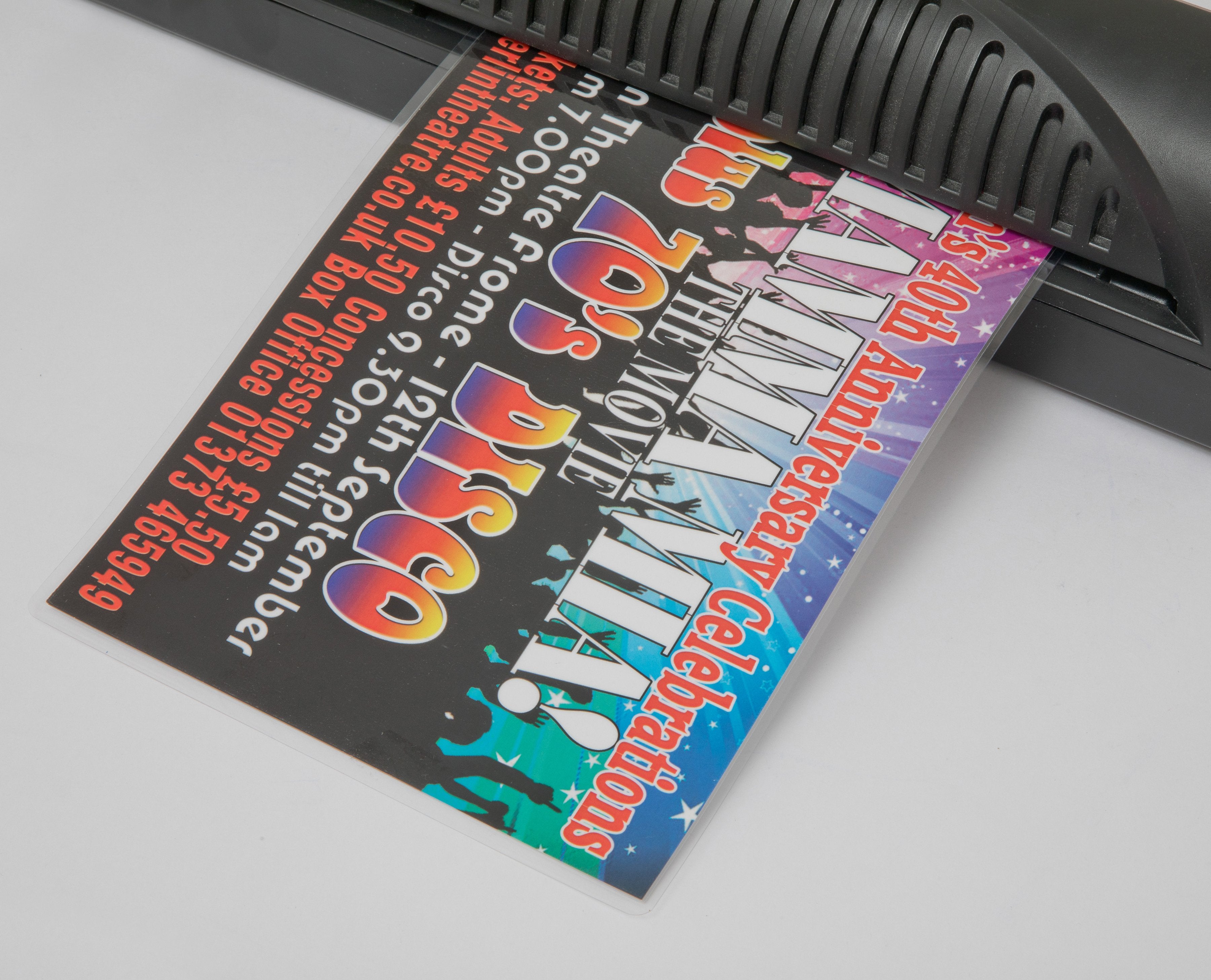 Multi Sized Laminating Pouches – 70 Pouches –- 150 Microns