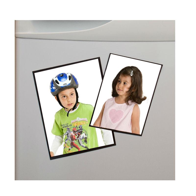 Deskit 15 Magnetic Laminating Pouches Photo Frames to Stick on Your Fridge or Other Metal Surfaces – 10pc 4"x6", 5pc 5"x7" – Perfect Gift – Use for Pictures & Postcards Too – Protects and Keeps Clean