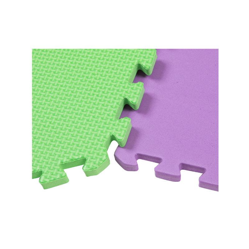 Edukit Hexagonal Foam Play Mat Tiles – 10 Pack – Interlocking Floor Mats for Children – Multicoloured EVA Foam Tiles