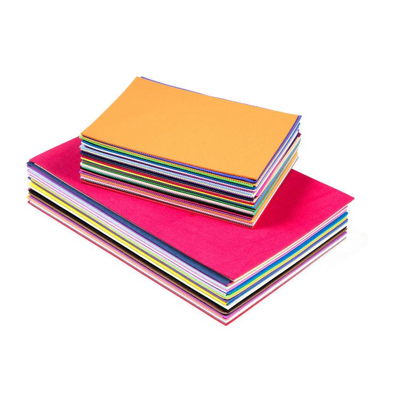 Qatalitic A4 Eva Foam Sheet 10 Different Colours 2mm thickness for DIY Art,  Craft Projects, Decorations