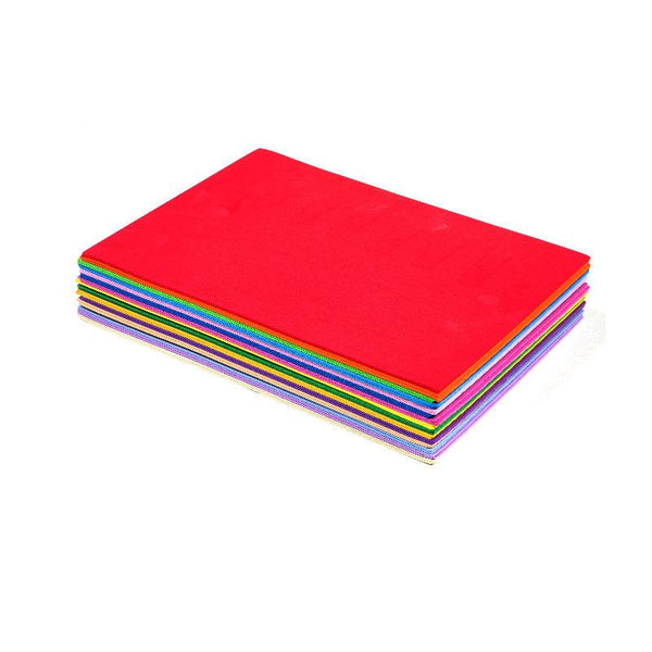 30 - Pack of EVA Foam 2mm Craft Sheets – Multi-Coloured A4 - Size Sheets – Craft Supplies for Scrapbooking Art Decorating and Decoupage