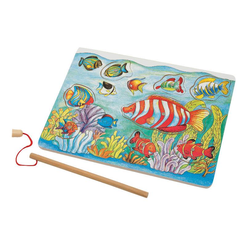 Edukit Magnetic Fishing Puzzle Game for Kids, Fishing Learning Toy