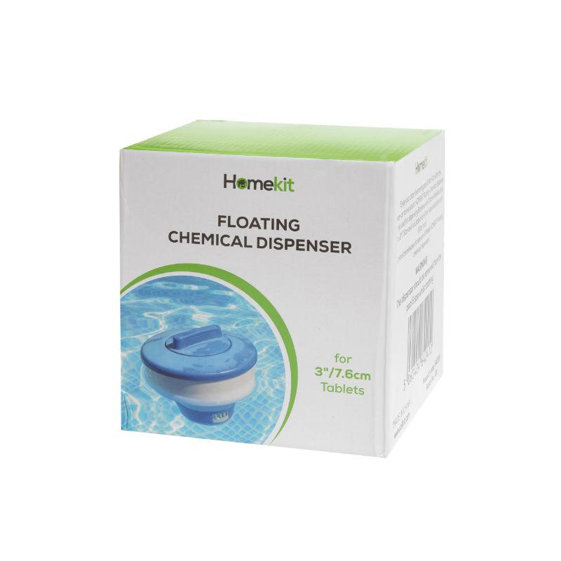homekit Floating Chemical Dispenser for 3inch (7.6cm) Tablets – Hot Tub, Spa and Pool Chlorine Floater