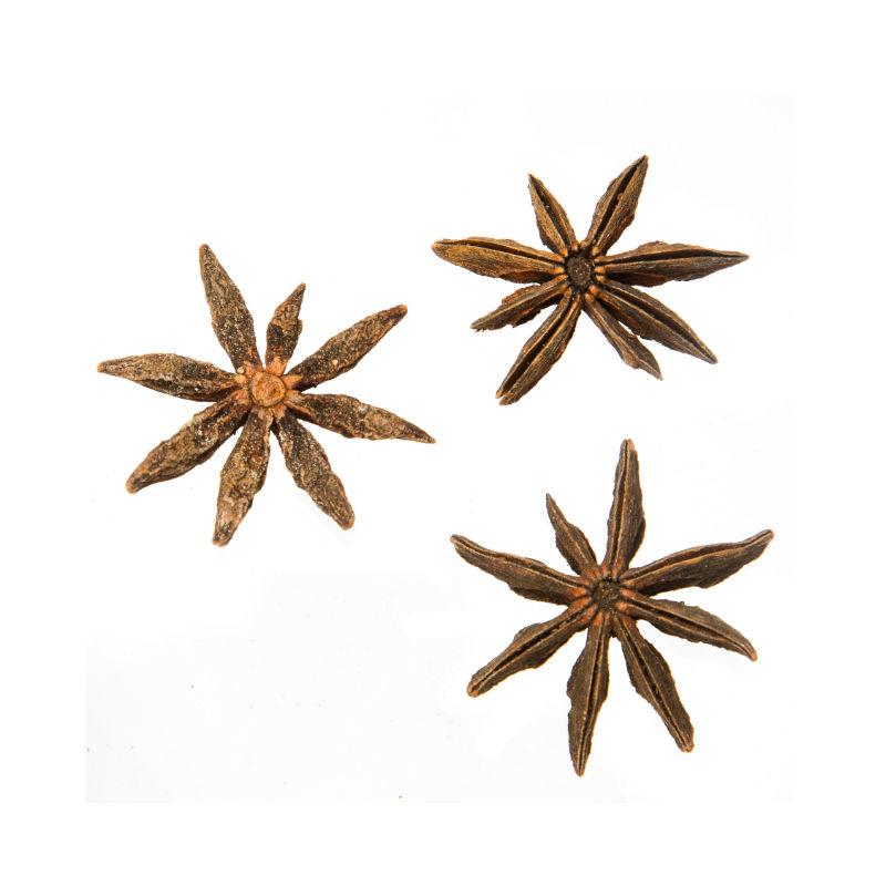 Dried Whole Star Anise 120g – Beautifully Fragrant Aroma – Great as Christmas Tree Decorations, Wreaths and Natural Arts and Crafts