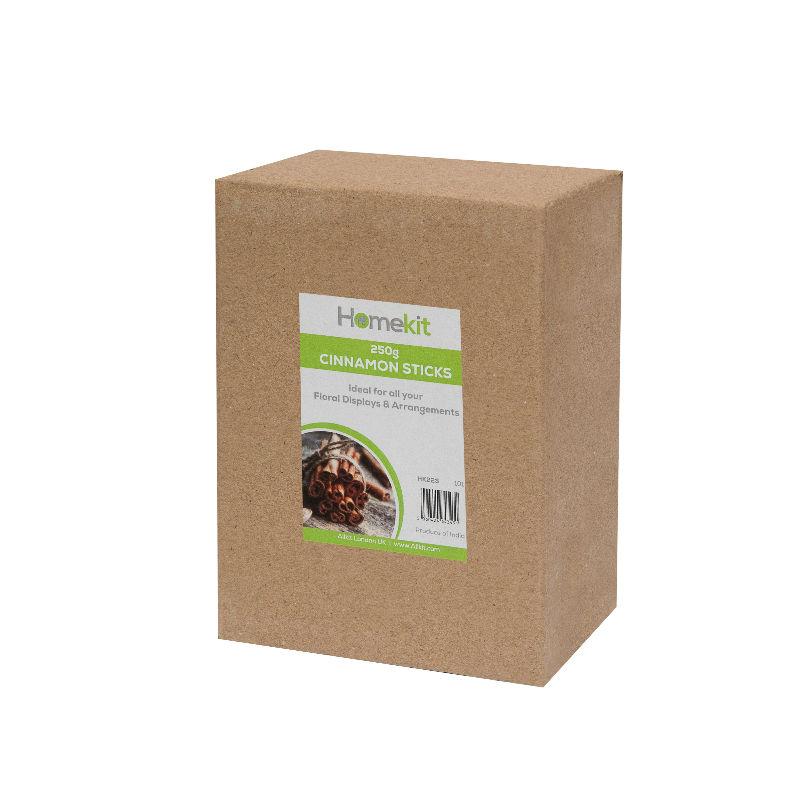 homekit Cinnamon Sticks 250g – Natural and fragrant Christmas Decorations and Wreath Decoration – Perfect for Arts and Crafts Projects, Contains approximately 30-40 sticks