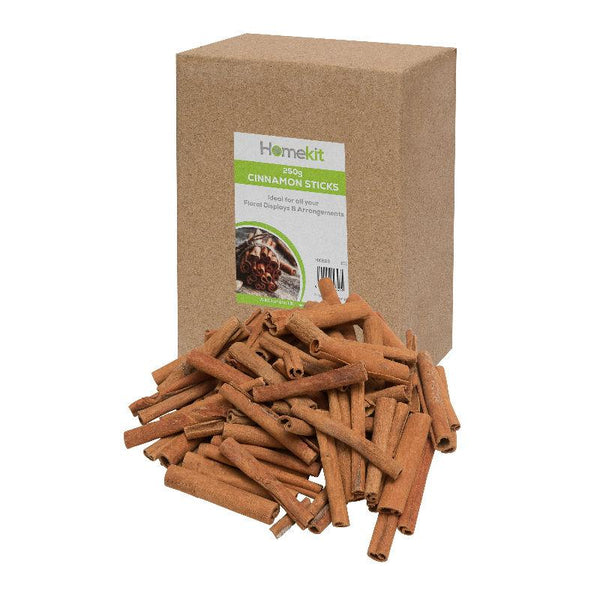 homekit Cinnamon Sticks 250g – Natural and fragrant Christmas Decorations and Wreath Decoration – Perfect for Arts and Crafts Projects, Contains approximately 30-40 sticks