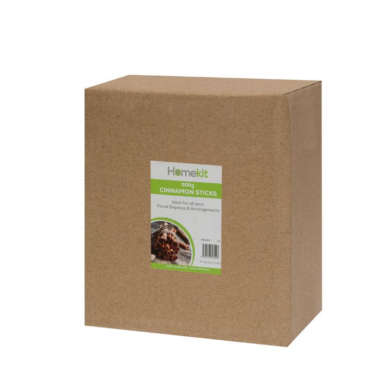 homekit Cinnamon Sticks 500g – Natural and fragrant Christmas Decorations and Wreath Decoration – Perfect for Arts and Crafts Projects, Contains approximately 60-70 sticks