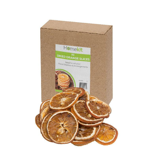 homekit 20 Dried Orange Slices – Perfect for Floral Presentations, Wreaths and Christmas Decorations – Arts and Crafts