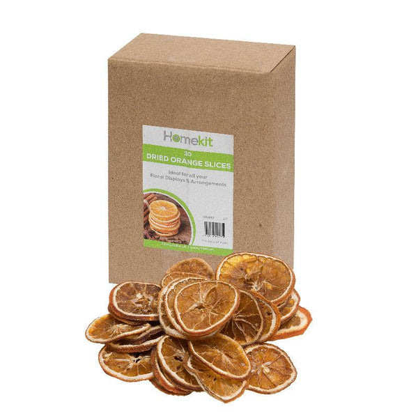 homekit 30 Dried Orange Slices – Perfect for Floral Presentations, Wreaths and Christmas Decorations – Arts and Crafts