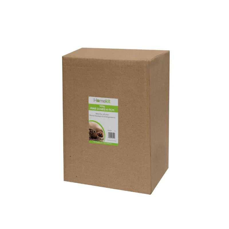 Homekit 500g Pine Cones Bulk Pack – Perfect for Florists – Christmas Decorations – Wreaths – Naturally Dried – Ready to Get Creative