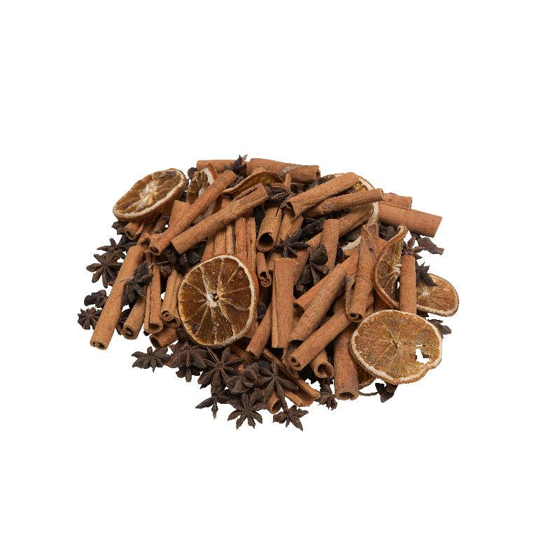 Floral Assortment -100g Whole Star Anise - 200g Cinnamon Sticks - 10 Dried Orange Slices – Christmas Tree Decorations, Wreaths and Florist Supplies