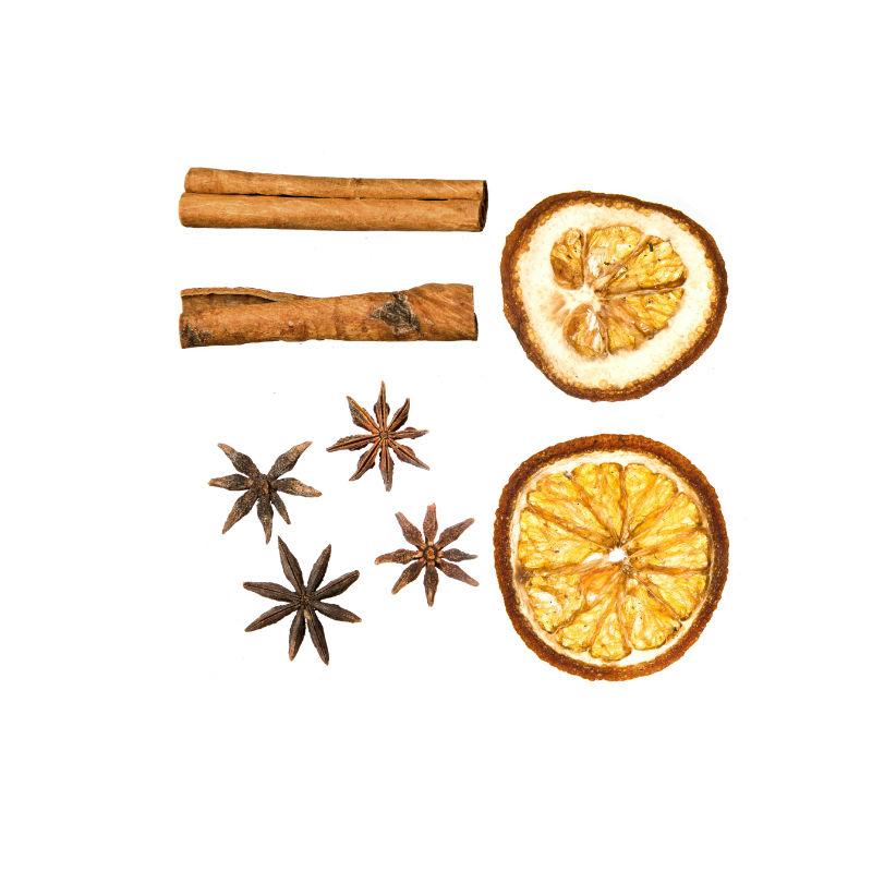 Floral Assortment -100g Whole Star Anise - 200g Cinnamon Sticks - 10 Dried Orange Slices – Christmas Tree Decorations, Wreaths and Florist Supplies