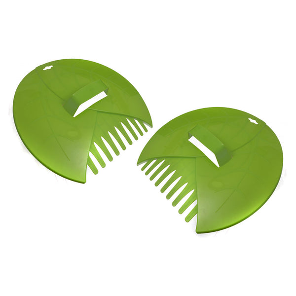 homekit PAIR OF LARGE GARDEN SCOOPS - Leaf Grabber - And 100Litre REUSABLE BAG, bag- Ideal For Easy Garden Clean-Up Of FALLING LEAVES – Debris, Muck, Moss – Easily Keep Your Garden Tidy
